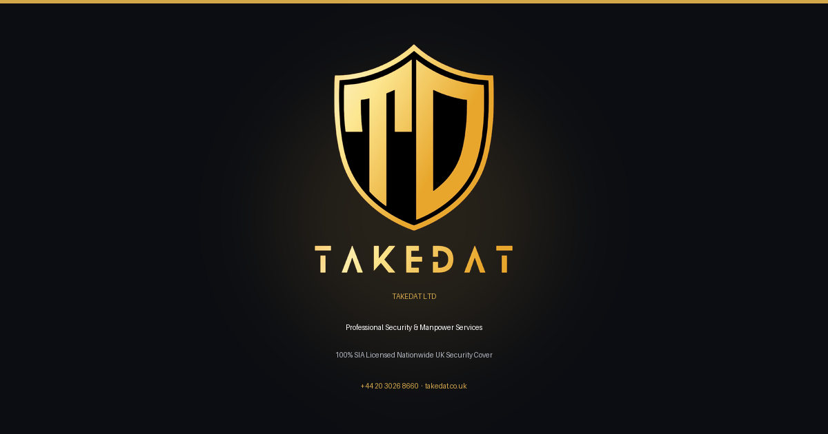 TAKEDAT LTD — Professional Security & Manpower Services